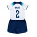 Engeland Kyle Walker #2 Babykleding Thuisshirt Kinderen WK 2022 Korte Mouwen (+ korte broeken)